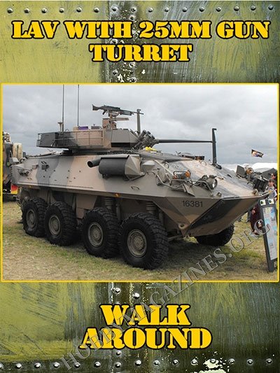 LAV with 25mm Gun Turret Walk Around