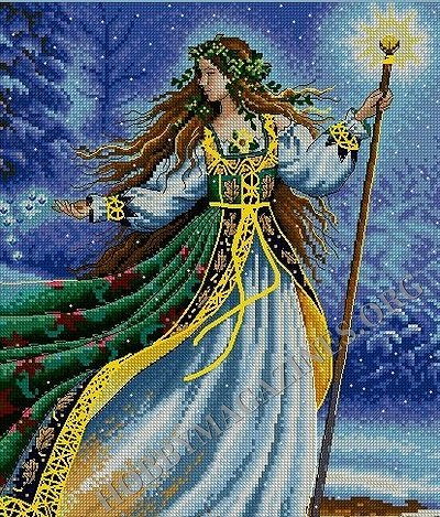 Сross-Stitch Booklet - Woodland Enchantress