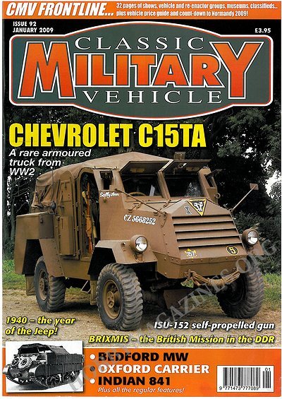 Classic Military Vehicle - January 2009