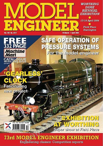 Model Engineer 4217 - 19 March - 1 April 2004