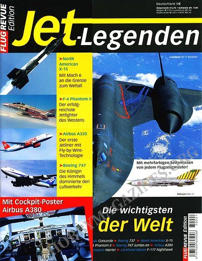 Flug Revue Edition - Jet-Legenden (German)