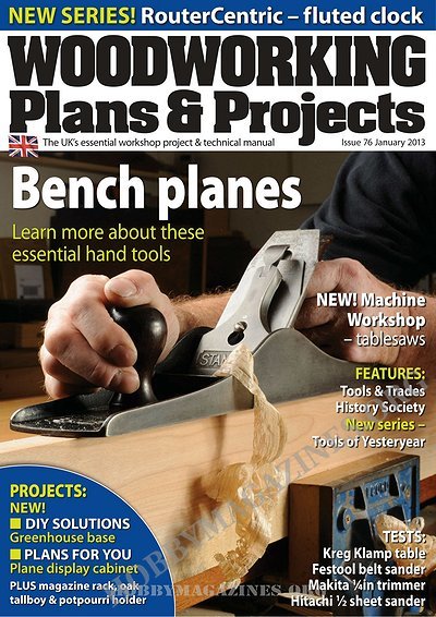 Woodworking Plans & Projects - January 2013