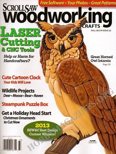 Scrollsaw Woodworking & Crafts #52 - Fall 2013