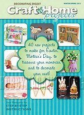 Craft & Home Projects - Winter-Spring 2013