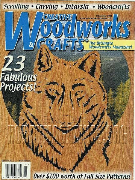 Creative Woodworks & Crafts #081 - November 2001