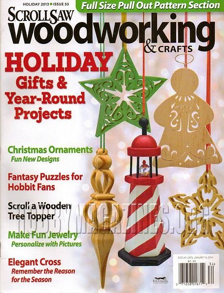 ScrollSaw Woodworking & Crafts 53 - Holiday 2013