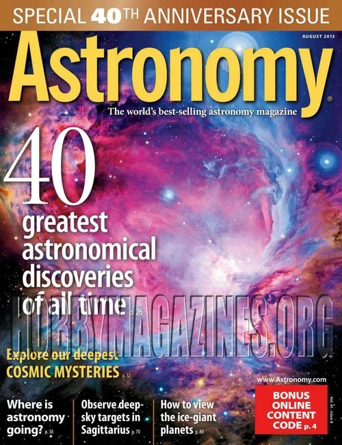 Astronomy - August 2013