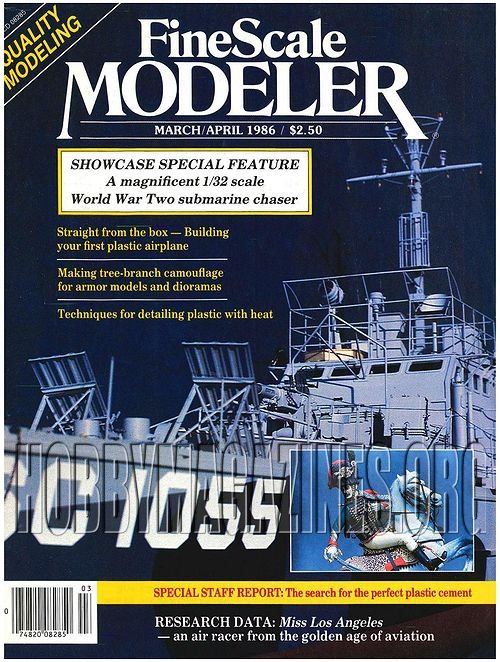 FineScale Modeler  Vol.4 No 2 - March/April 1986