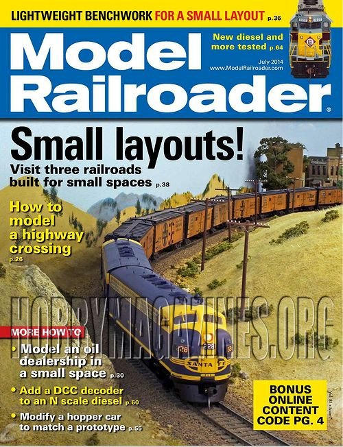 Model Railroader - July 2014