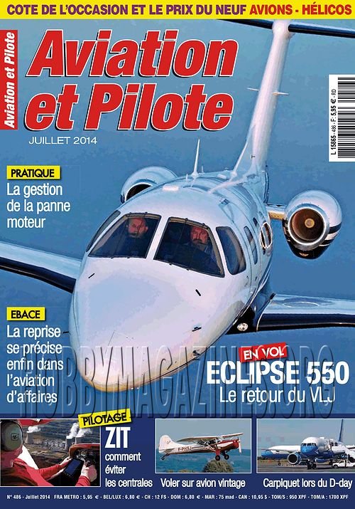 Aviation et Pilote  - Juillet 2014