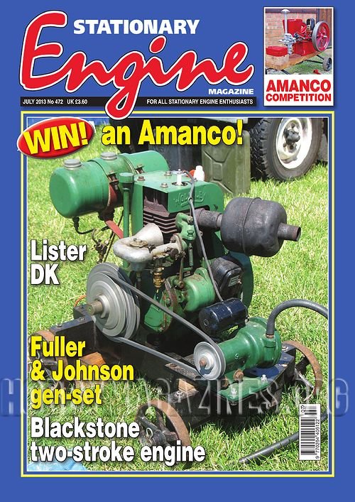 Stationary Engine - July 2013