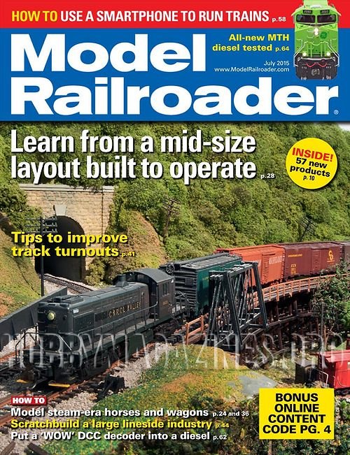 Model Railroader - July 2015