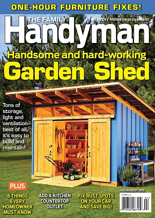 The Family Handyman - July/August 2015