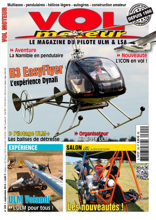 Vol Moteur - Septembre 2015