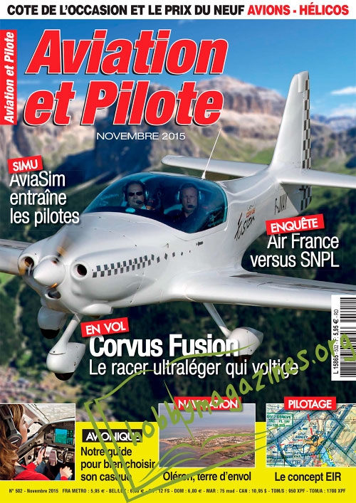 Aviation et Pilote - Novembre 2015