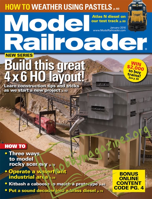 Model Railroader – January 2016