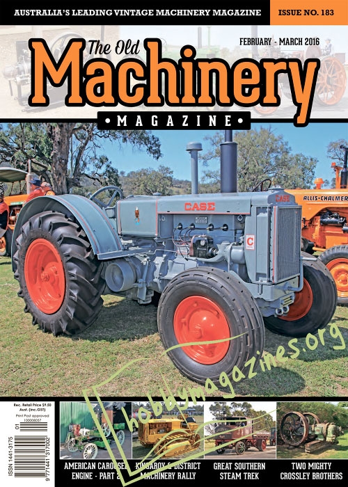 The Old Machinery Magazine - February/March 2016