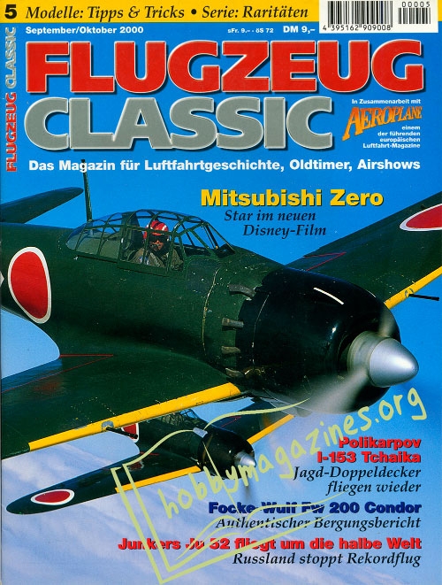 Flugzeug Classic 2000-05