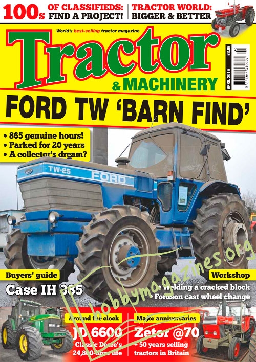 Tractor & Machinery – April 2016