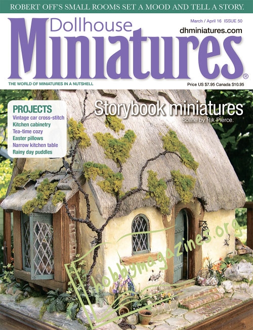 Dollhouse Miniatures - March/April 2016