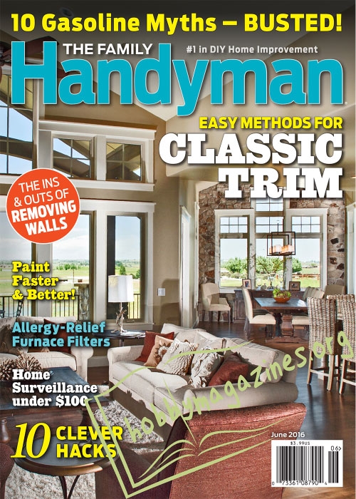 The Family Handyman – June 2016