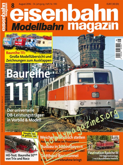 Eisenbahn Magazin – August 2016