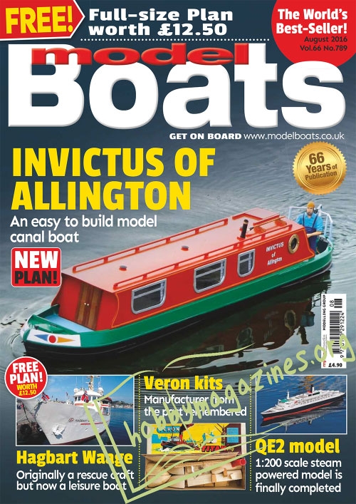 Model Boats – August 2016