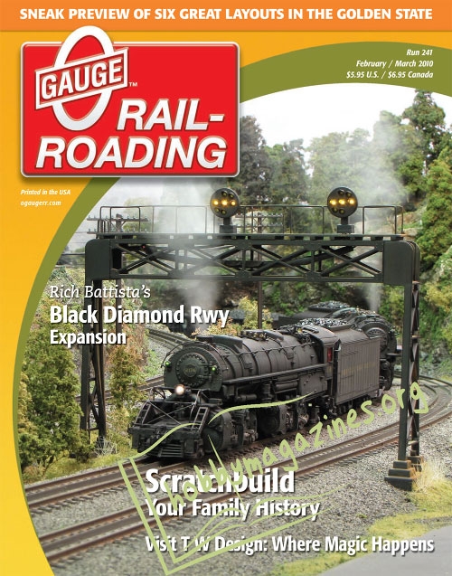 0 Gauge Railroading - February/March 2010