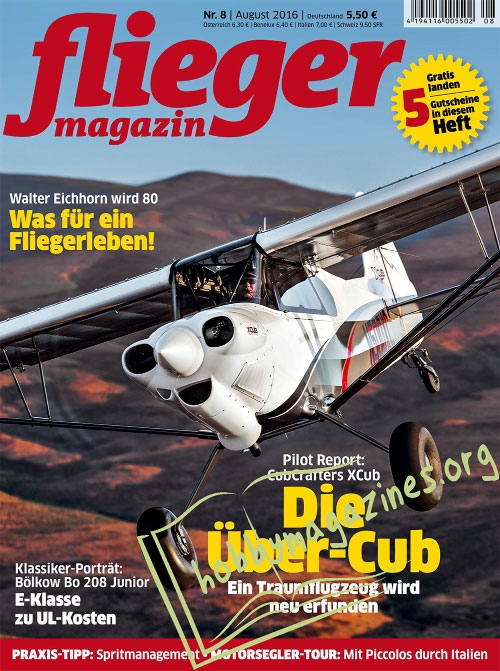 Fliegermagazin 2016-08