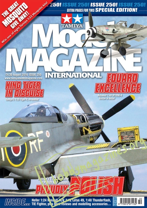 Tamiya Model Magazine International 250 - August 2016