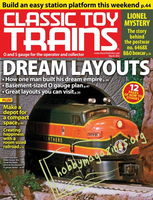 Classic Toy Trains - March 2012