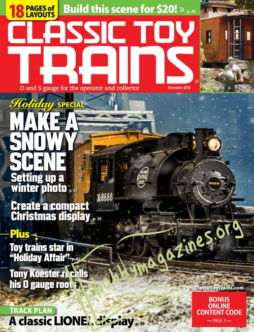 Classic Toy Trains - December 2016