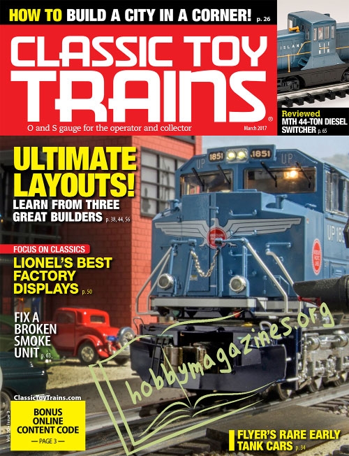 Classic Toy Trains - March 2017