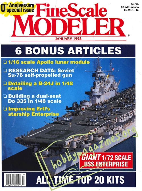 FineScale Modeler – January 1992