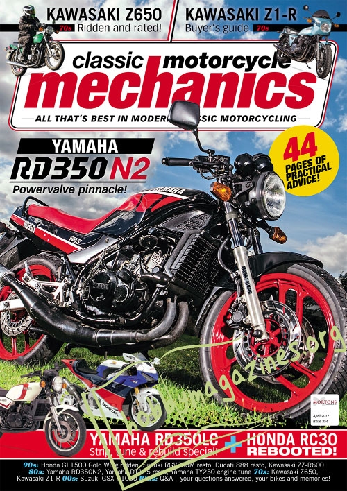 Classic Motorcycle Mechanics - April 2017