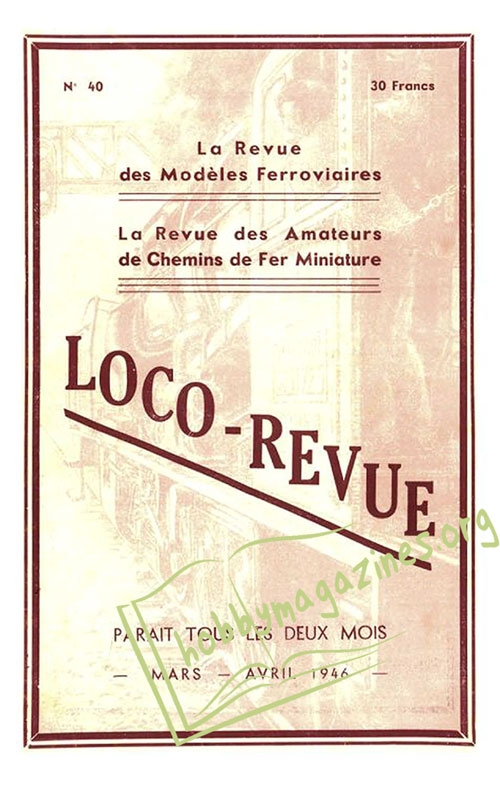 Loco-Revue 040 - Mars/Avril 1946