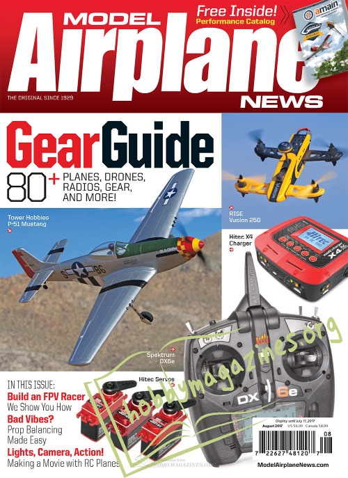 Model Airplane News - August 2017