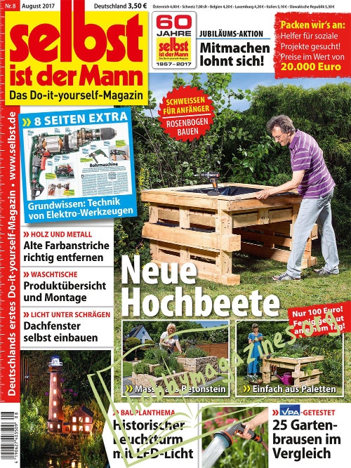 Selbst ist der Mann – August 2017