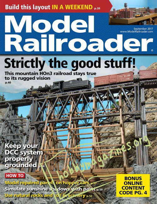 Model Railroader – September 2017