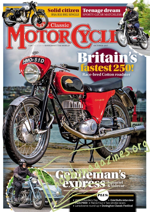 The Classic MotorCycle – October 2017