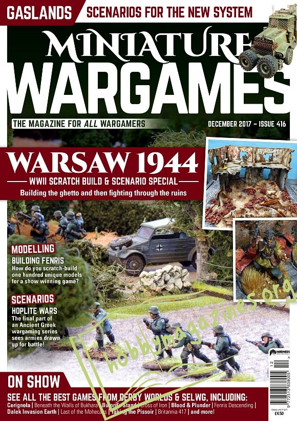 Miniature Wargames - December 2017