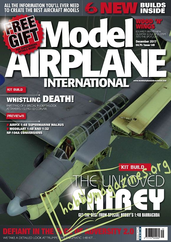 Model Airplane International 149 - December 2017