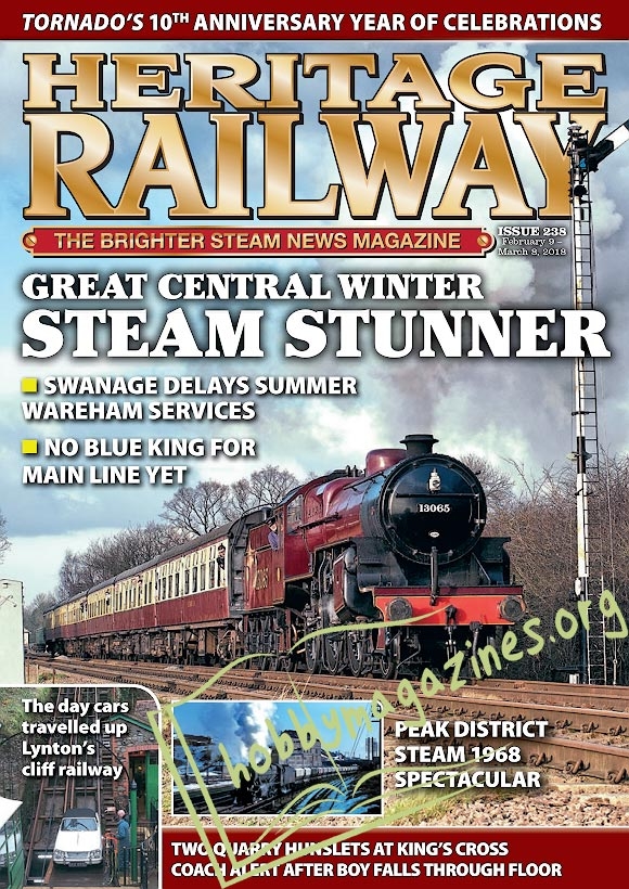 Heritage Railway 238 - 9 February-8 March 2018