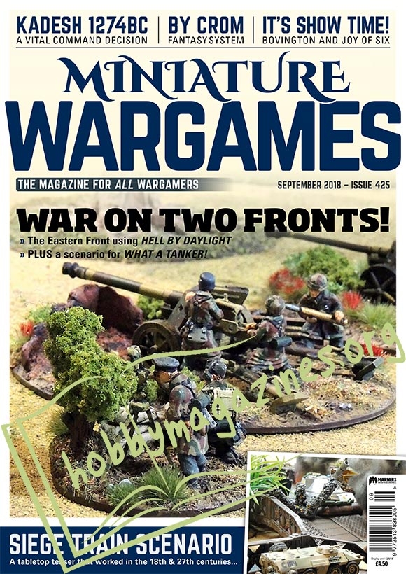 Miniature Wargames – September 2018