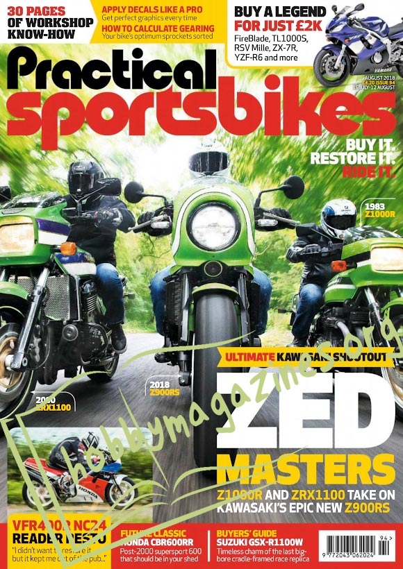 Practical Sportsbikes - August 2018