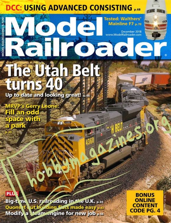 Model Railroader - December 2018