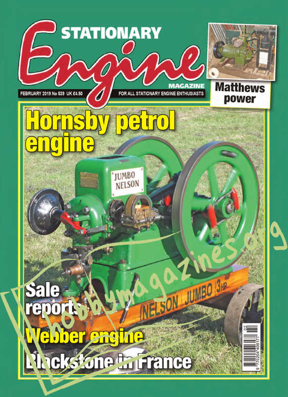 Stationary Engine – February 2019