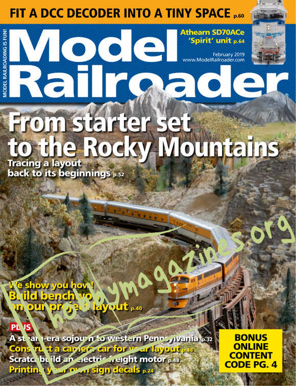 Model Railroader - February 2019