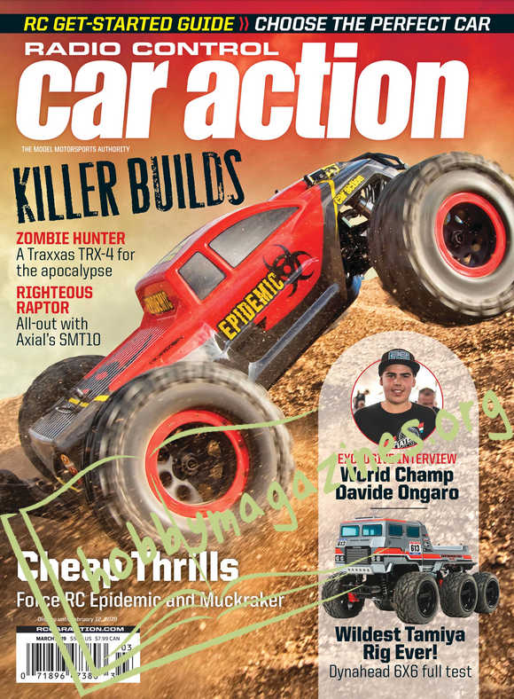 Radio Control Car Action - March 2019