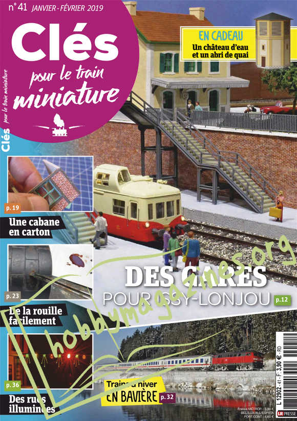 Cles Pour Le Train Miniature 41 - Janvier/Février 2019